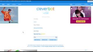 Summoning BEN Drowned on CleverBot [upl. by Belen]