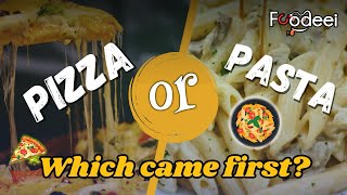 Pizza vs Pasta what was actually italy’s first famous food delicacy  italian food  Pizza lover [upl. by Funch147]