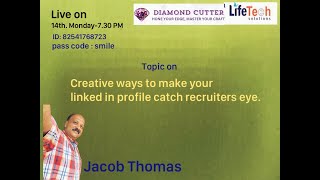 quot Creative ways to make your Linkedin Profile attractive to recruiters eye quot [upl. by Abott]