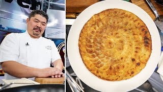 Chef turns potatoes into Pommes Anna for Easter [upl. by Peers]