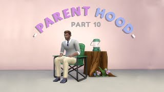 FAMILY CAMPING TRIP  Lets Play The Sims 4 PARENTHOOD  Part 10 [upl. by Amihsat893]