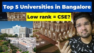 Top 5 Private Universities in Bangalore for Engineering PES RVU DSU MS Ramaiah Reva  2025 [upl. by Eylrahc702]