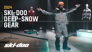 2024 BC Series DeepSnow Riding Gear by SkiDoo [upl. by Saiff]