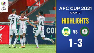 AFC Cup 2021  MAZ vs ATKMB  Match Highlights [upl. by Kcuhc623]