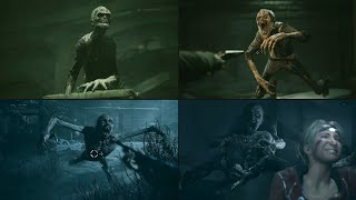 UNTIL DAWN REMAKE  ALL WENDIGO SCENES 4K [upl. by Friedrick278]