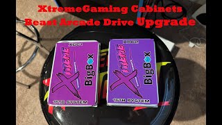 Xtreme Gaming Cabinets Updated Beast Drives [upl. by Buskirk955]