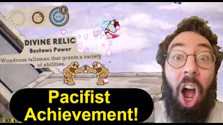 Cuphead Pacifist Achievement Using Divine Relic [upl. by Christalle939]