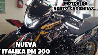 NUEVA ITALIKA DM 300 2024 😨 motor de VORTX 300 😨 [upl. by Yrellih]