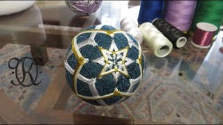 LOISIR CRÉATIF FACILE et accessible à tous Temari la broderie japonaise [upl. by Myo702]