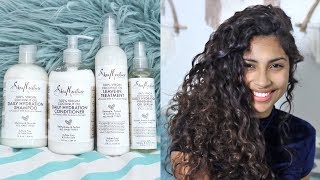 SheaMoisture 100 Virgin Coconut Oil Line Review [upl. by Annwahsal]