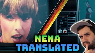 Nena Irgendwie Irgendwo Irgendwann Lyrics and Translation Explained [upl. by Oderf]