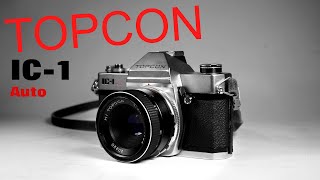 Topcon IC1 Auto  1970s Film Camera  Shooting Outdated Film [upl. by Wenoa]