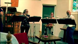 Beau4 Flute Quartet Claude Debussy  GOLLIWOGG’S CakeWalk [upl. by Carolee]