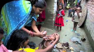 Polio Immunization in Bihar India  YouTubeflv [upl. by Nnylanna]