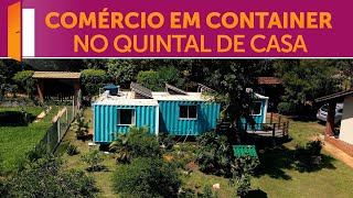 Dá pra colocar um container na garagem [upl. by Leirrad]