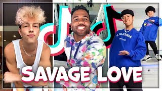 New Savage Love TikTok Dance Compilation [upl. by Grimbly]