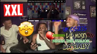 Lil Mosey Yk Osiris Megan thee Stallion DaBaby 2019 XXL CYPHER Reaction [upl. by Ylil]