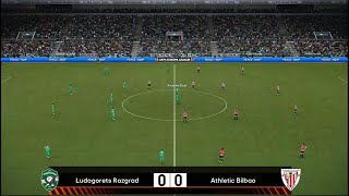 Ludogorets vs Athletic Bilbao  UEFA Europa League  PES 2021  PC Gameplay  4K [upl. by Drugge]