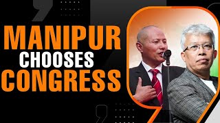 Congress wins both the Lok Sabha seats in Manipur  News9 [upl. by Collayer958]