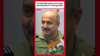 Air Chief Marshal VR Chaudhari on LCA Tejas Size Doesnt Matter in Exercise Tarang Shakti [upl. by Nilat529]