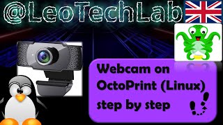 How to configure a webcam in OctoPrint Linux Docker step by step [upl. by Swetiana421]