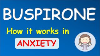 How buspirone is used in treatment of chronic anxiety [upl. by Airekahs]