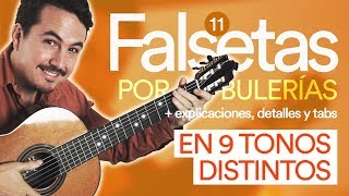 11 FALSETAS por BULERÍAS en 9 Tonalidades  PDF [upl. by Anayet]