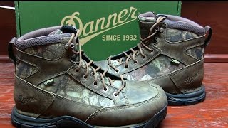 Danner Boots Hunting Hiking CamoHide leather GORE TEX [upl. by Tnecnivleahcim]