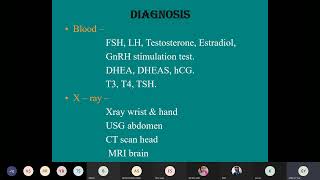 Topic – Precocious Puberty  Metro College of Nursing [upl. by Akkahs985]