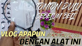 VLOG JADI MUDAH amp PRAKTIS DENGAN ALAT INIKINGMA NECK HOLDER [upl. by Onitrof]