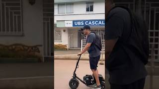 Walk Machine com motor de roçadeira [upl. by Lurie]