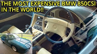 THE MOST EXPENSIVE BMW E31 850CSI EVER [upl. by Ann-Marie]