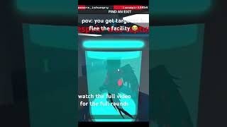 pov you get targeted in ftf roblox games fleethefacilityroblox fleethefacility robloxgames [upl. by Leinadnhoj]