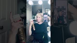 With ELNETT HAIR SPRAY Everything goes glamorous howtostylenaturalhair hair [upl. by Llenahs]