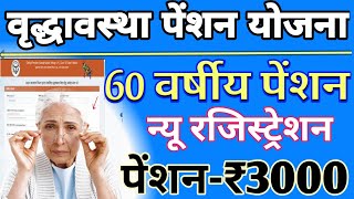 60 Years Old Pension Yojana 2024 Online Apply  old age pension yojana 2024 up  online registration [upl. by Dodie]