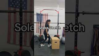 Soleus Stretch shortsfeed mobility flexibility [upl. by Lulita928]