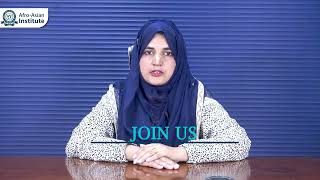 Sana Hussnain Lecturer BioChemistry  AfroAsian Institute  Admissions Open  Fall 2024 [upl. by Leirua]