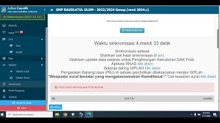 Rilis Aplikasi Dapodik Versi 2024c Semester 2 [upl. by Biddy]