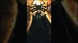 Did Hela really get killed by surtur  😱 marvel villain shorts [upl. by Aiva721]