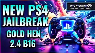 New PS4 Jailbreak With Gold Hen 24 b16  Fully Explained  in 2024 [upl. by Orodisi457]