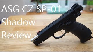 ASG CZ SP01 Shadow GBB Airsoft Review [upl. by Dasha]