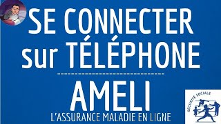 ESPACE PERSONNEL Ameli comment se connecter à son compte CPAM dAssurance Santé sur son PORTABLE [upl. by Ynnelg565]