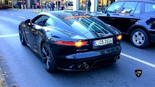 2016 Jaguar FType SVR Coupe FType V8 R amp V6 S LOUD TUNNEL SOUNDS [upl. by Soilisav]