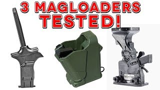 BEST 3 MAG LOADERS TESTED [upl. by Mehalek285]