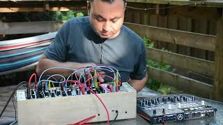 20240712 Small Eurorack System with Arturia Drum Brute Impact [upl. by Eniamart]