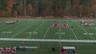 Bedford High School vs Portsmouth High School Mens JV Football [upl. by Pansir599]