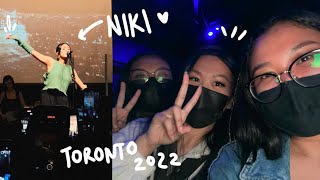 NIKI Nicole Tour Toronto 2022 Night 2 [upl. by Litnahs]