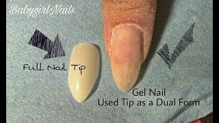 VENALISA  Fake Poly Gel UPDATE amp Can a regular FULL NAIL Be Used as a Dual Form [upl. by Niram]