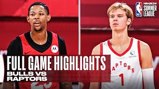 BULLS vs RAPTORS  NBA SUMMER LEAGUE  FULL GAME HIGHLIGHTS [upl. by Ahern]