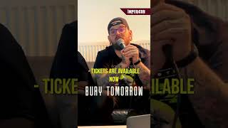 Bury Tomorrow  Impericon Festival 2023 Shoutout shorts impericon [upl. by Aba]